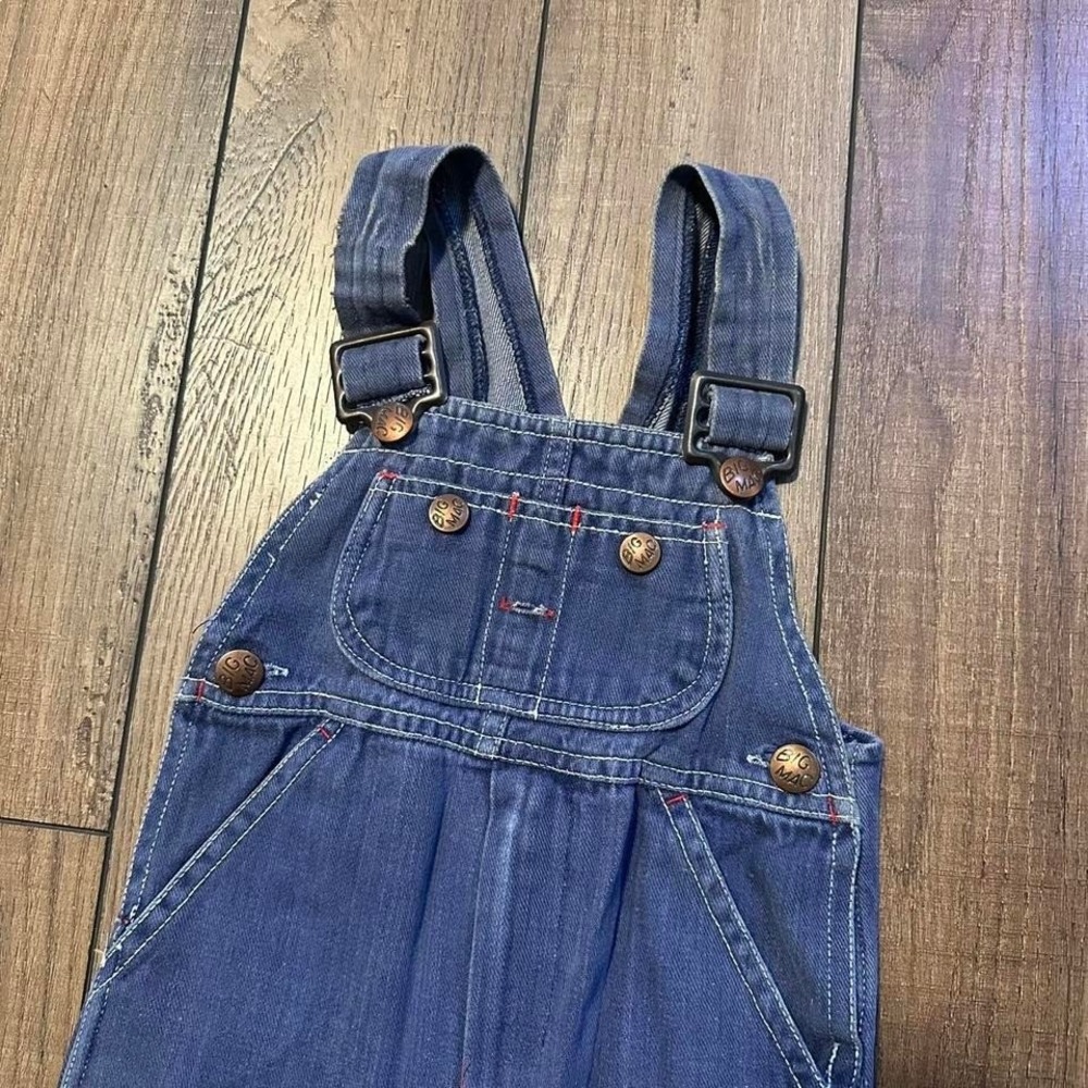 Vintage Kids Big Mac Overalls Toddle Time JCPenney Size 2T
